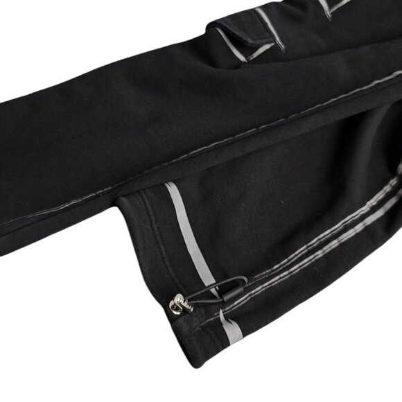 Maniere De Voir Womens Scribble Print Sweatpant Cargo Jogger, Black, UK 12, US 8 - Picture 9 of 12